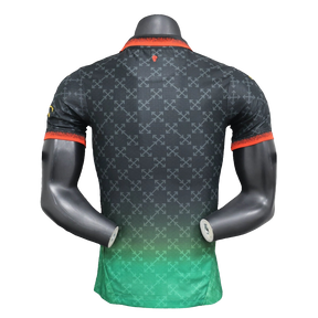 Camisa AC Milan 2024/25 Edição Comemorativa - Preto - Versão Jogador