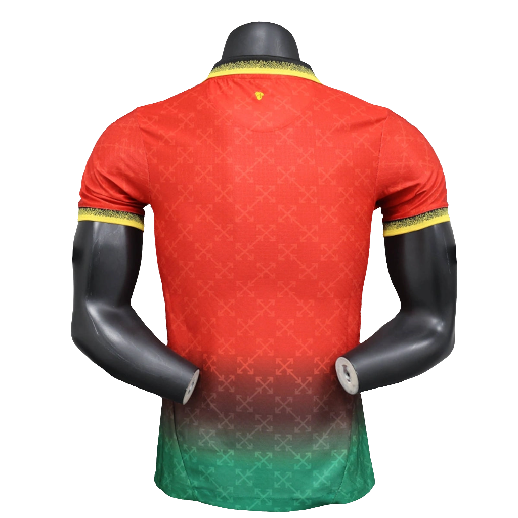 Camisa AC Milan 2024/25 Edição Comemorativa - Vermelho - Versão Jogador
