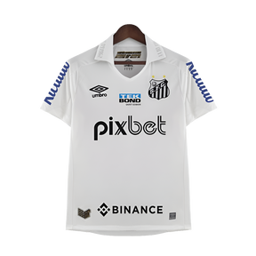 Camisa Santos 22/23 I Home - Todos os Patrocínios - Versão Torcedor