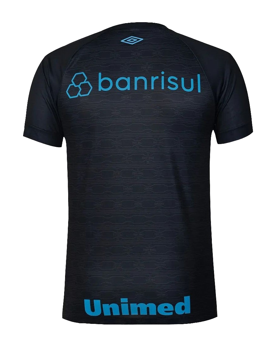 Camisa Grêmio 23/24 III Third - Todos os Patrocínios - Versão Torcedor