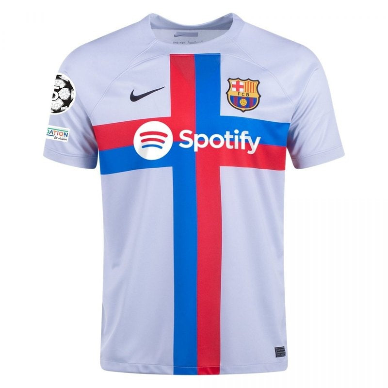 Camisa Barcelona 22/23 - Liga dos Campeões - III Third - Versão Torcedor