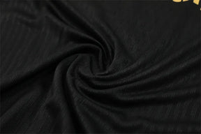 Agasalho Barcelona 2024/25 Preto & Dourado - Com Fecho