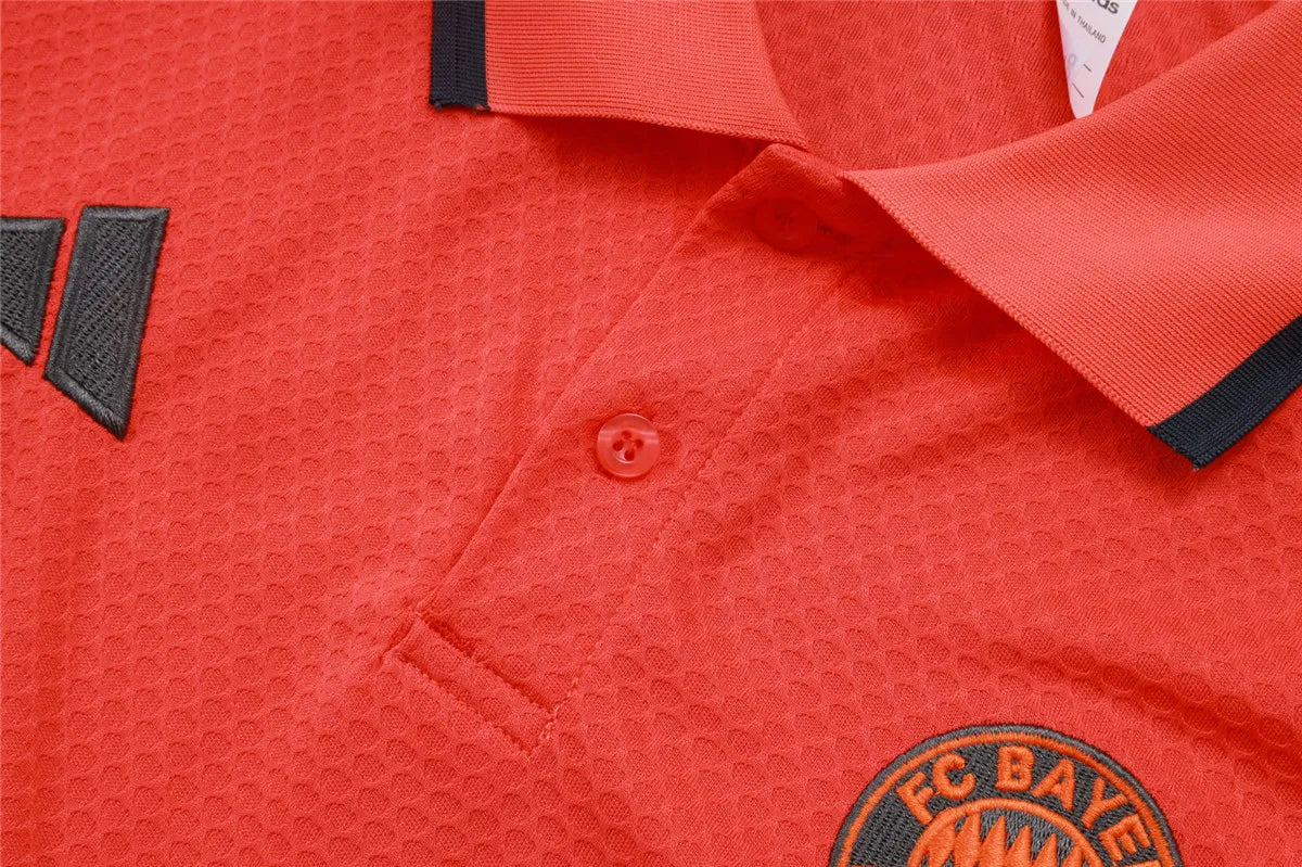 Camisa Bayern de Munique 2025/26 Edição Polo Laranja