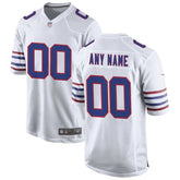 Buffalo Bills - Alternate Custom NFL Game Jersey - Branco