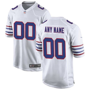Buffalo Bills - Alternate Custom NFL Game Jersey - Branco