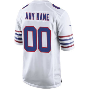 Buffalo Bills - Alternate Custom NFL Game Jersey - Branco