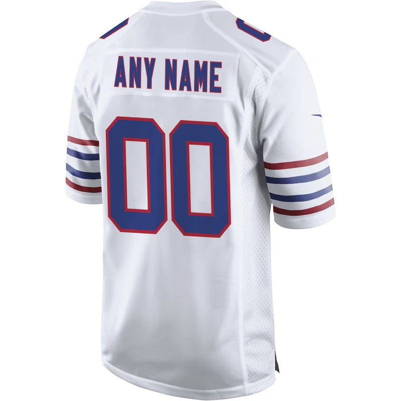 Buffalo Bills - Alternate Custom NFL Game Jersey - Branco