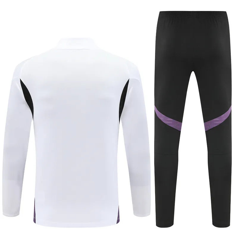 Agasalho Manchester United 2025/26 Branco II - Com Fecho
