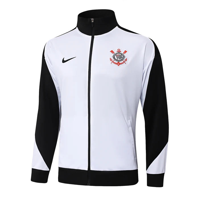 Agasalho Corinthians Branco/Preto 2025/26