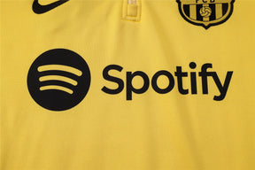 Agasalho Barcelona 2025/26 Amarelo - Moletom Com Capuz