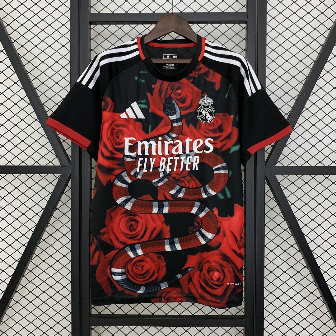 Camisa Real Madrid 2025/26 Red Snake - Edição Especial