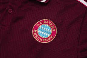 Camisa Bayern de Munique 2025/26 Edição Polo Borgonha