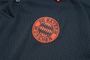 Camisa Bayern de Munique 2025/26 Edição Polo Cinza Escuro