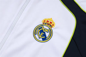 Agasalho Real Madrid 2025/26 Branco III - Com Ziper
