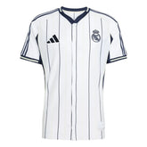 Camisa Real Madrid 25/26 US Pack Branca - Versão Torcedor