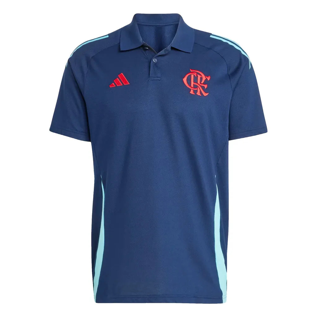 Camisa Flamengo Polo Azul Escuro 2025/26