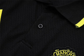 Camisa Manchester United 2025/26  Preto III - Edição Polo