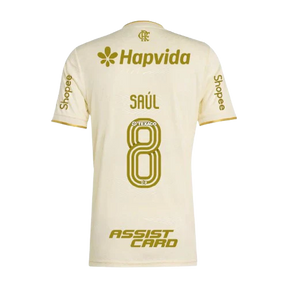 Camisa Flamengo 25/26 III Third SAUL #8 - Versão Torcedor