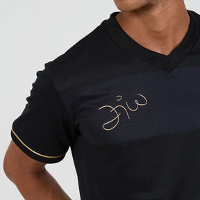 Camisa Flamengo Zico 1981 Preto e Ouro Retrô Masculina - Zico #1