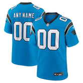 Carolina Panthers - Alternate Custom NFL Game Jersey - Azul