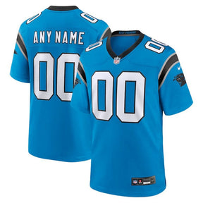 Carolina Panthers - Alternate Custom NFL Game Jersey - Azul
