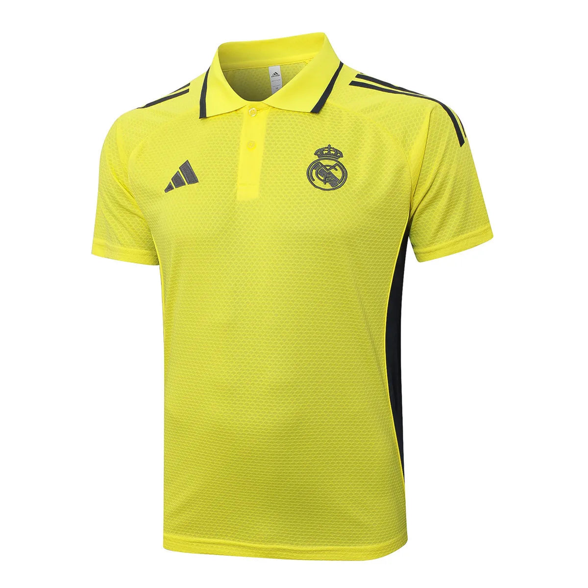Camisa Real Madrid 2025/26 Edição Polo - Amarelo - Versão Torcedor