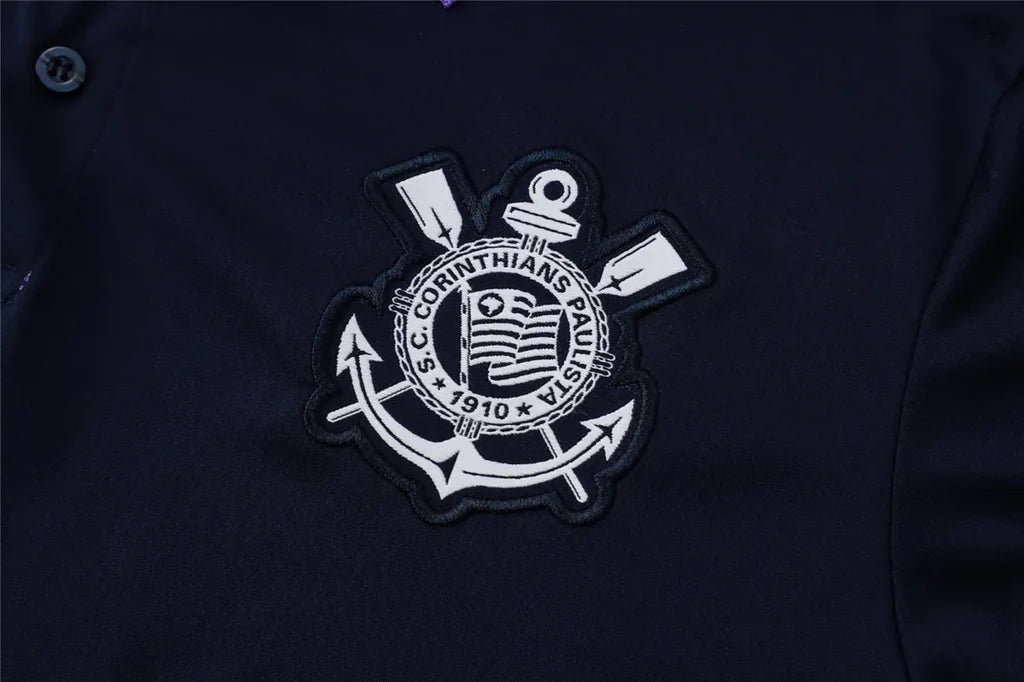Camisa Corinthians 25/26 Polo - Azul