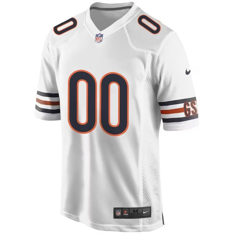 Chicago Bears - Custom NFL Game Jersey - Branco