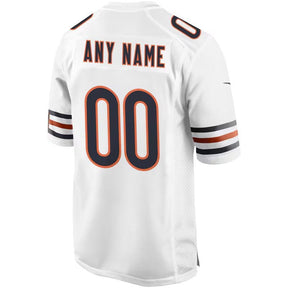 Chicago Bears - Custom NFL Game Jersey - Branco