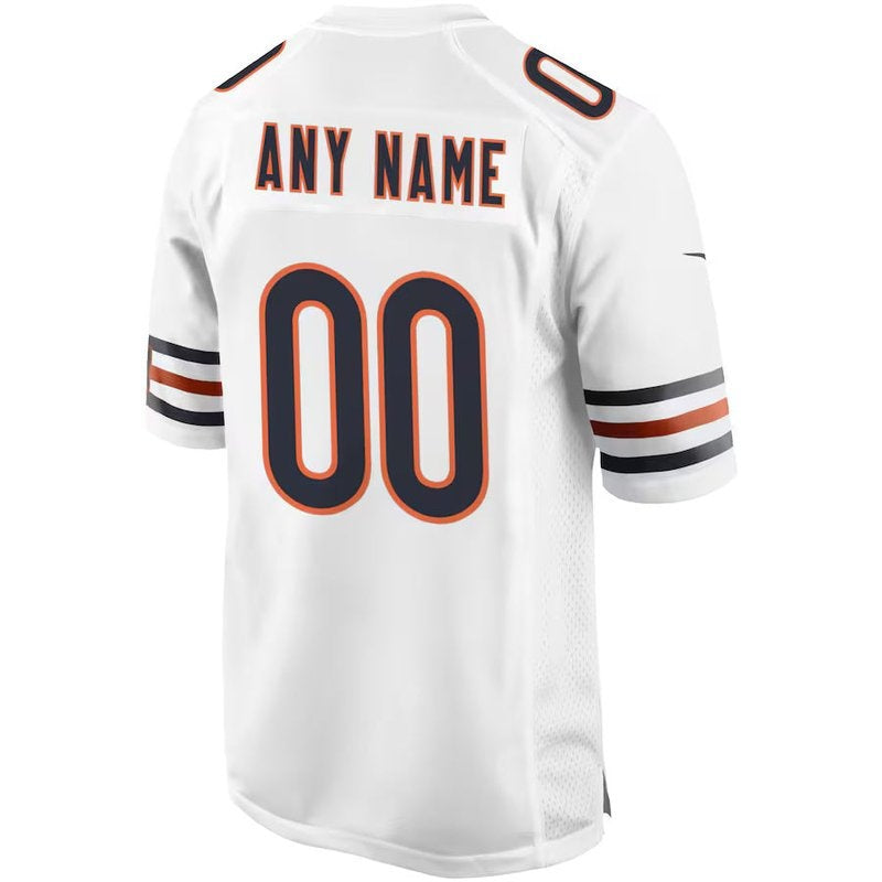 Chicago Bears - Custom NFL Game Jersey - Branco