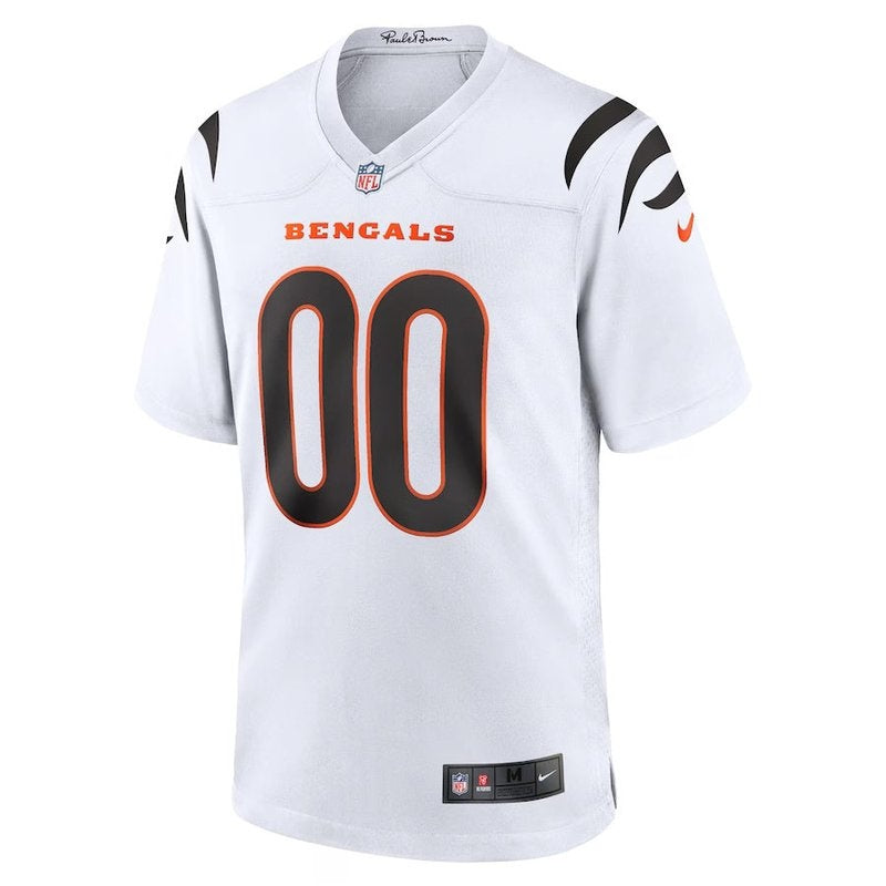 Cincinnati Bengals - Custom NFL Game Jersey - Branco
