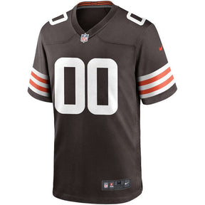 Cleveland Browns - Custom NFL Game Jersey - Marrom