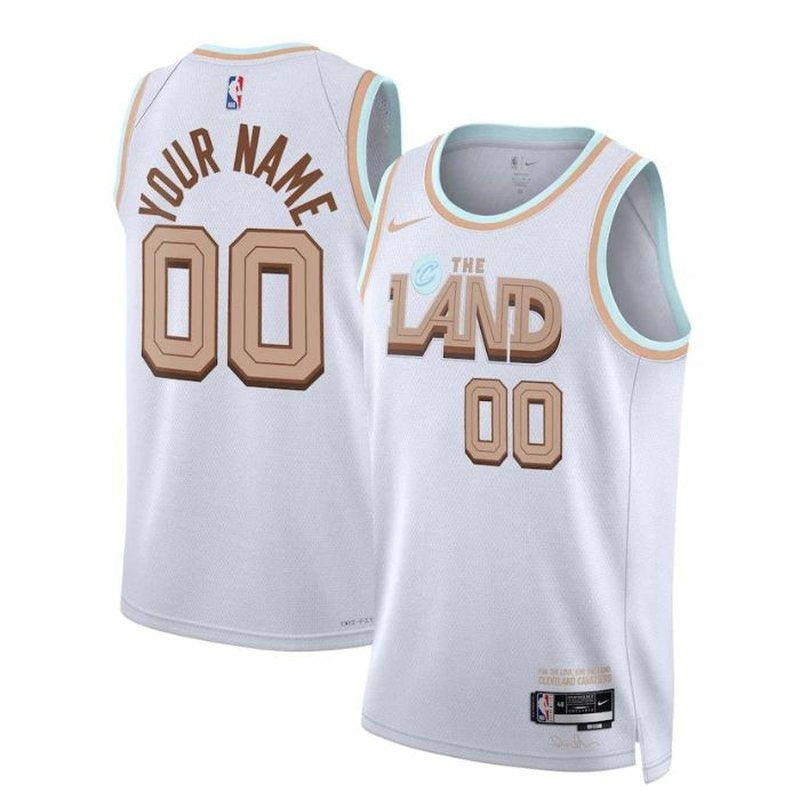 Cleveland Cavaliers Unisex 2023 NBA Jersey - City Edition - Branco