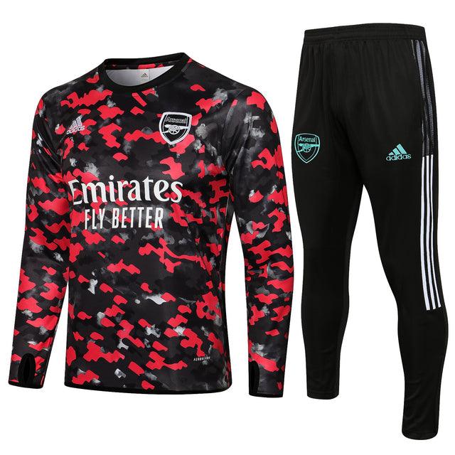 Agasalho Arsenal 21/22 Vermelho e Preto