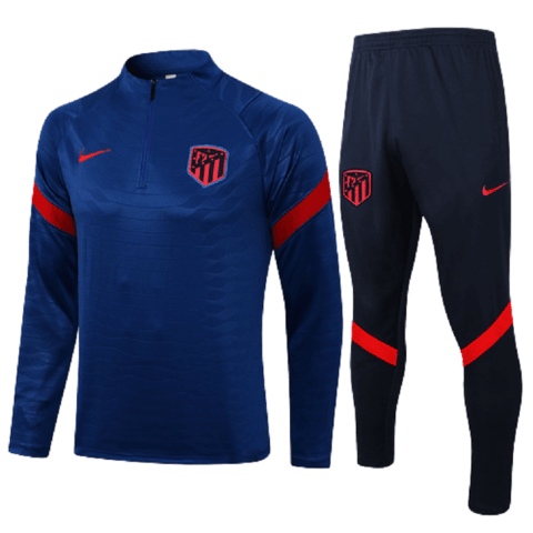 Agasalho  Atlético de Madrid 21/22 Azul - Fecho