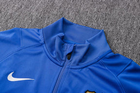 Agasalho Barcelona 2122 Azul Claro - Com Ziper