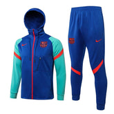 Agasalho Barcelona 21/22 Azul - Com Capuz