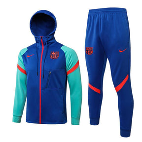 Agasalho Barcelona 21/22 Azul - Com Capuz
