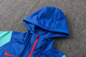 Agasalho Barcelona 21/22 Azul - Com Capuz