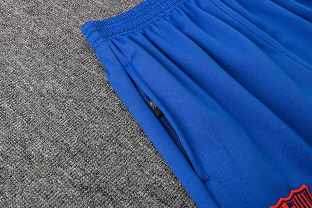 Agasalho Barcelona 21/22 Azul - Com Capuz