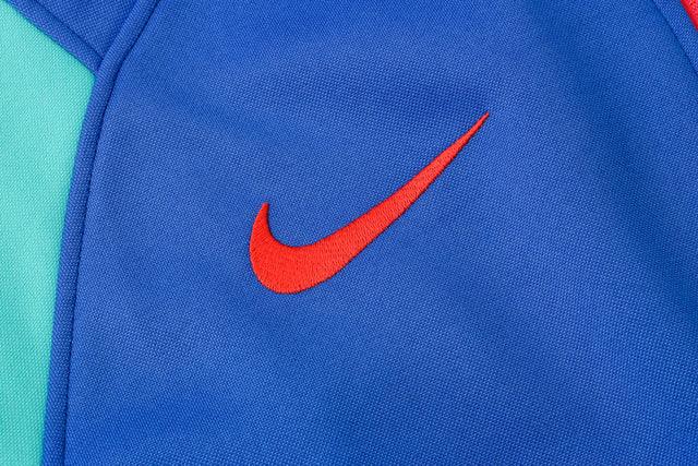 Agasalho Barcelona 21/22 Azul - Com Capuz