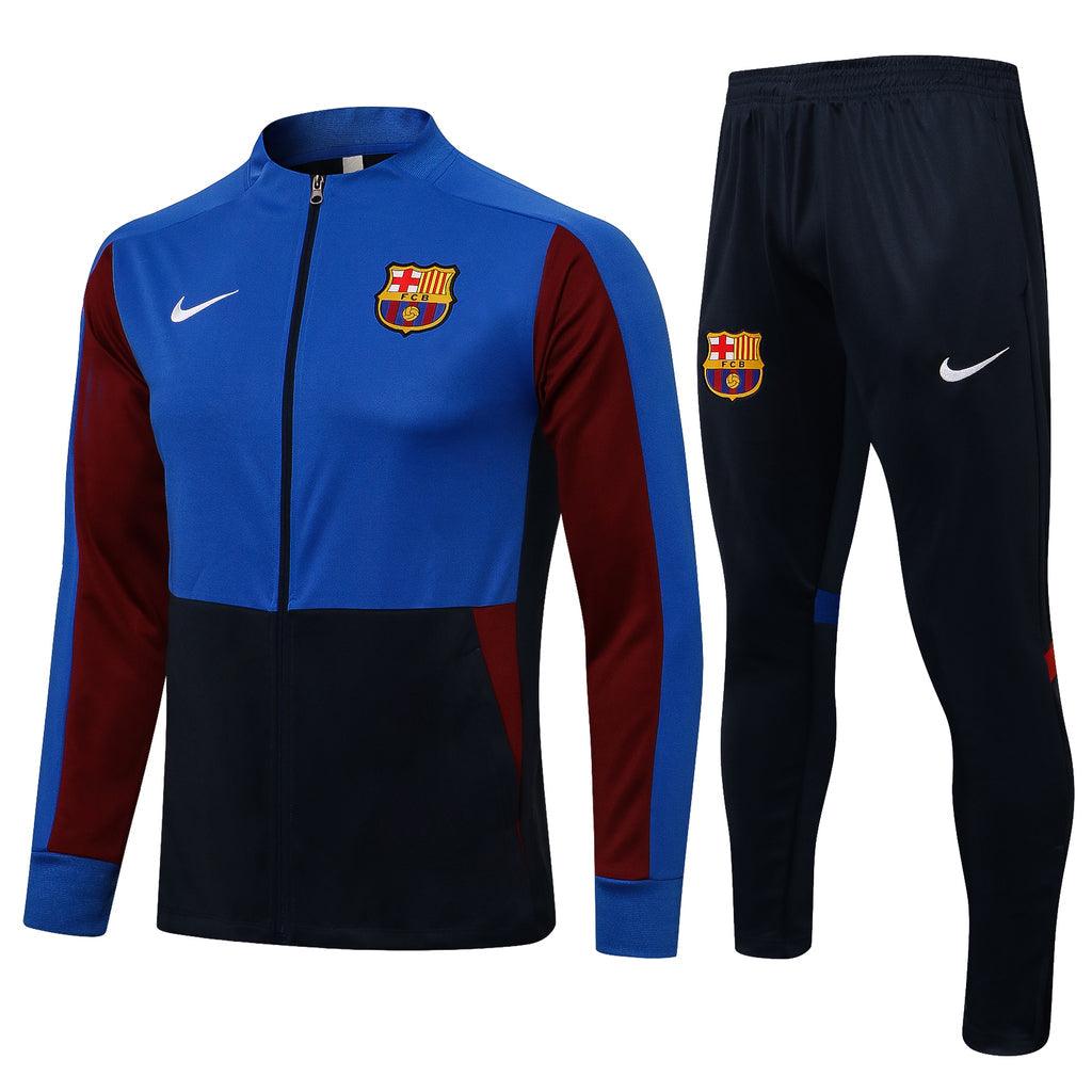 Agasalho Barcelona 21/22 Azul - Com Ziper
