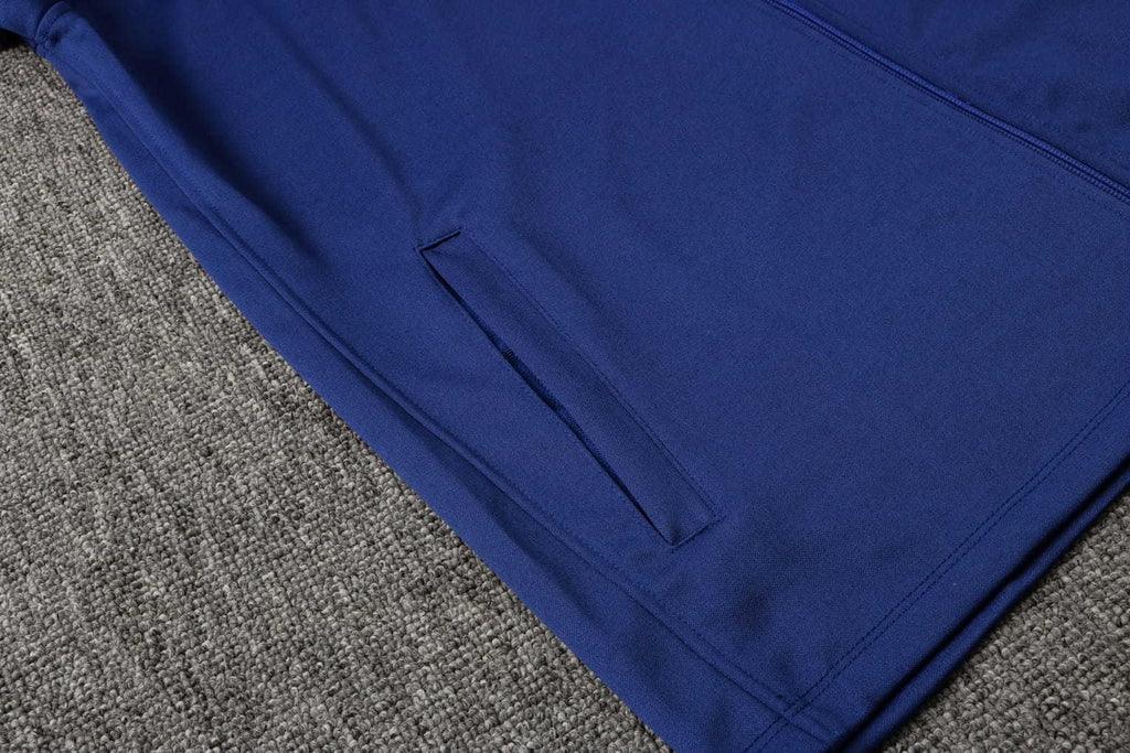 Agasalho Barcelona 2122 Azul Royal - Com Ziper