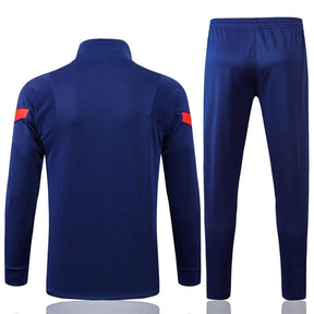 Agasalho Barcelona 2122 Azul Royal - Com Ziper