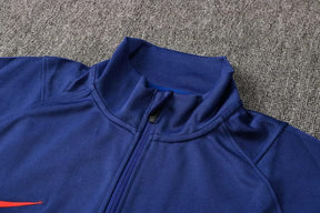 Agasalho Barcelona 2122 Azul Royal - Com Ziper
