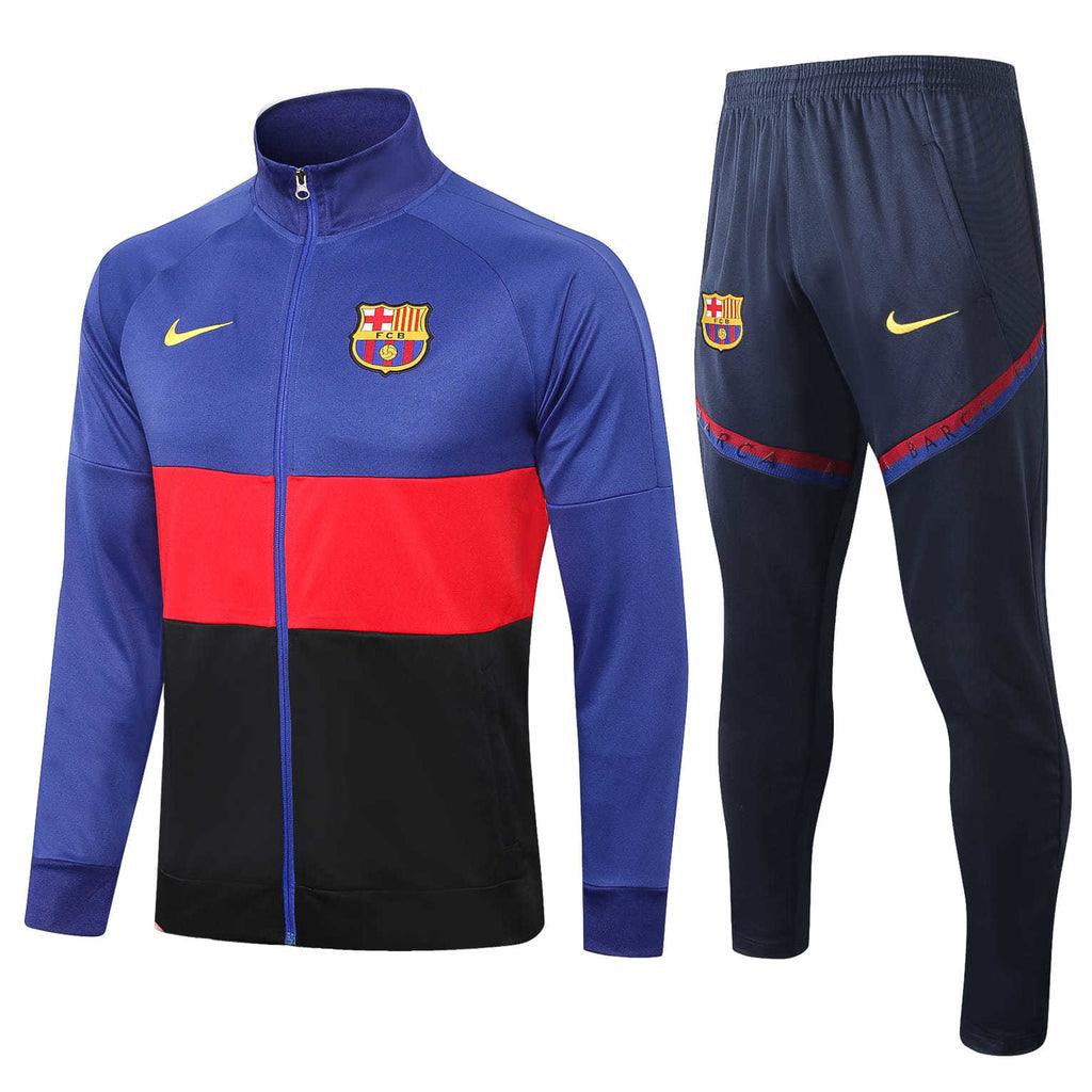 Agasalho Barcelona 21/22 Azul, Vermelho e Preto - Com Ziper