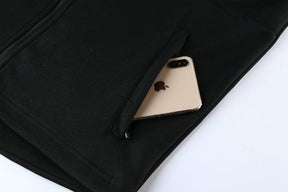 Agasalho Barcelona 21/22 Preta e Roxa - Com Fecho