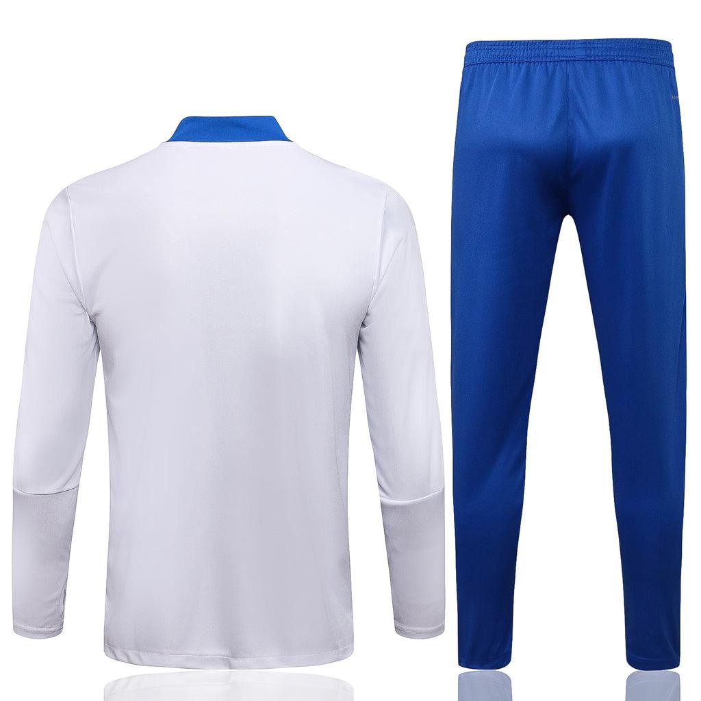 Agasalho Boca Juniors 21/22 Branco - Com Fecho