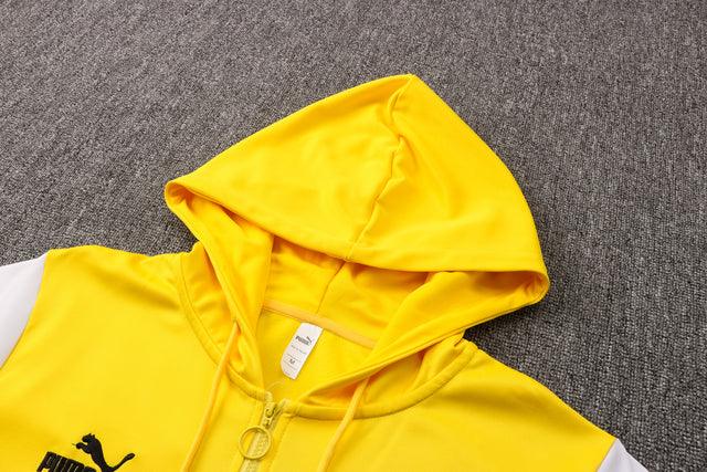 Agasalho Borussia Dortmund 21/22 Amarela - Com Capuz