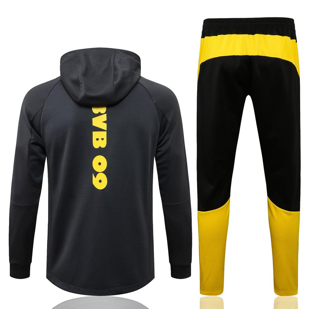 Agasalho Borussia Dortmund 21/22 Cinza - Com Capuz
